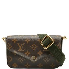 極上美品✨ ルイヴィトン モノグラム ミュルティ ポシェット フェリシー カーキ LOUIS VUITTON】ルイヴィトン『モノグラム ミュルティ ポシェット