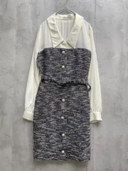 REDYAZEL レディアゼル 02-2225100077 ドッキング ワンピース sizeM/黒 ◇■レディース