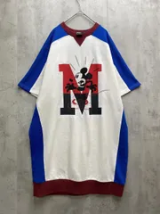 ZARA ザラ ミッキー スウェット ワンピース sizeUSA M/L/青×赤×白 ◇■レディース