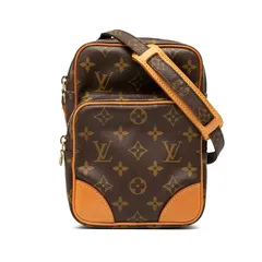 ルイ ヴィトン モノグラム アマゾン 斜め掛け ショルダーバッグ M45236 ブラウン PVC レザー レディース LOUIS VUITTON【228-45576】