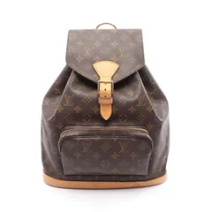 ルイ・ヴィトン LOUIS VUITTON リュックサック バックパック モンスリGM M51135 PVCコーティングキャンバス レザー モンスリGM レディース Used Bのサムネイル