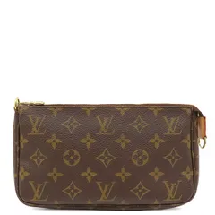 ルイヴィトン LOUIS VUITTON アクセサリーポーチ ポシェット アクセソワール モノグラムキャンバス モノグラム ゴールド金具 ポーチ ハンドバッグ  M51980 VI0063【中古】
