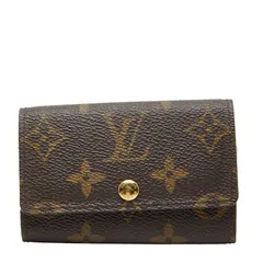 ルイ ヴィトン モノグラム ミュルティクレ6 キーケース 6連 M62630 ブラウン PVC レザー レディース LOUIS VUITTON【1-0246156】