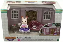 【中古】おもちゃ Designer Studio -街のおしゃれなマイルーム- 「シルバニアファミリー」