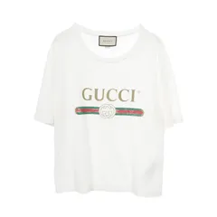 グッチ GUCCI カットソー GUCCI ロゴ ウォッシュド - コットン Tシャツ メンズ Used Aのサムネイル