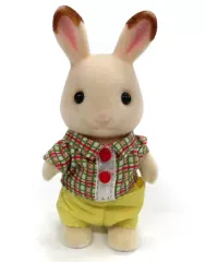 【中古】おもちゃ Chocolate Rabbit Boy -ショコラウサギの男の子- 「シルバニアファミリー」