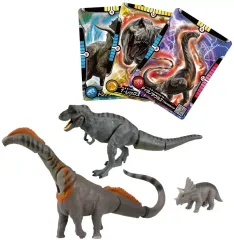【中古】おもちゃ ジュラシック・ワールド 陸のティタノサウルス DXセット(アニアバトルカード付き) 「アニア」