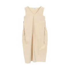 ジルサンダー JIL SANDER ワンピース ベージュ コットン ワンピース レディース Used Aのサムネイル