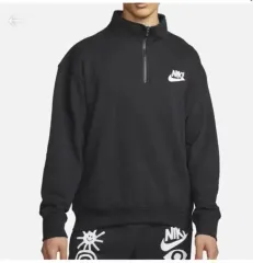 ナイキ ハーフジップアップ ブラック M size