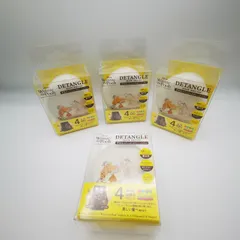 【新品】バックインディタングルヘアブラシ ディズニーデザイン プーさん 4個セット SGAW26-0462のサムネイル