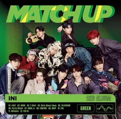 ◇アイエヌアイ/INI/MATCH UP (GREEN Ver.)(通常盤)/YRCS95120