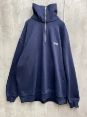 THE FOX Collection ザフォックスコレクション トレーナー ハーフジップ トレーナー カットソー sizeM/紺 ◇■メンズ