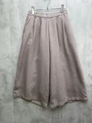 SM2 サマンサモスモス ワイド パンツ sizeF/茶 ◇■レディース