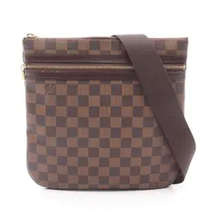 ルイ・ヴィトン LOUIS VUITTON ショルダーバッグ ポシェット ボスフォール N51111 PVCコーティングキャンバス レザー ポシェット・ボスフォール レディース Used B