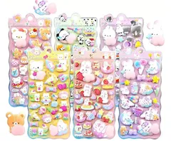【当日発送】お尻シール 3Dシール ぷっくりステッカー 手帳 日記 スマホ デコ 防水 韓国風 かわいい シールセット可愛い 立体  キラキラな デコシール 日記帳用 携帯電話飾り キラキラ 女の子向け ごほうび 贈り物 手芸用品