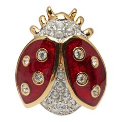 クリスチャンディオール Christian Dior ピンバッジ てんとう虫 - メルカリ