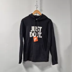 ナイキ JUST DO IT フードTシャツ M ブラック