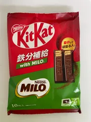 Kit Kat  鉄分補給 with MILO  10枚入×３袋のサムネイル