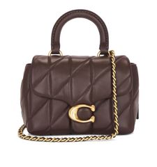 COACH タビー ショルダー バッグ 26・キルティング メープル - メルカリ