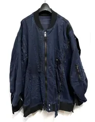DIESEL｜ディーゼル JOG JEANS BOMBER JKT ジョグジーンズ インディゴ ボンバージャケット MA-1