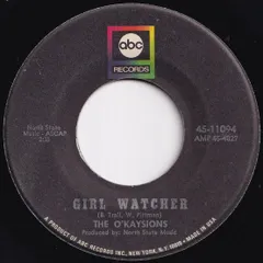O'Kaysions Girl Watcher / Deal Me In ABC US 45-11094 213996 SOUL ソウル レコード 7インチ 45