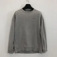 LACOSTE ロゴパッチ スウェットシャツ 100サイズ グレー