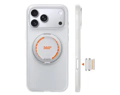 TORRAS iPhone 17 Pro Max 用ケース 【カチカチ・多機能360度回転スタンド】リング Ostand O3 Fitness MagSafe対応 米軍MIL規格耐衝撃 スタンド 指紋防止 黄変防止 カメラコントロールボタン付き