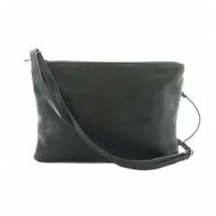 イアパピヨネ ear PAPILLONNER ショルダーバッグ レザー 黒 /MI ■MA