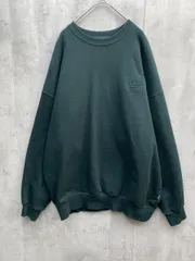 Keboz ケボズ 長袖 裏毛 背面立体ビッグロゴ スウェット トレーナー sizeL/緑 ◆■◎メンズ