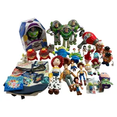 ★ トイストーリー グッズ  まとめ商品 フィギュア キーホルダー おもちゃ ぬいぐるみ マスコット 等 ジャンク品 5.8kg