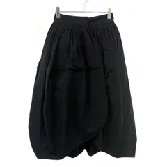 JIL SANDER ジルサンダー 20AW ギャザーラップスカート JSWR355176 ブラック 36のサムネイル