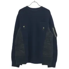 2026年最新】sacai ニット ma-1の人気アイテム - メルカリ