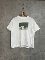 BEAMS HEART ビームスハート 綿100％ フォトプリント Tシャツ 白 ■◆ レディース