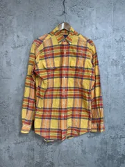 Ralph Lauren ラルフローレン チェック ロゴ刺繍 ネル シャツ sizeL/マルチカラー  ■◇◎メンズ