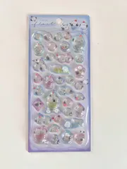 シマエナガ　ボンボンドロップシール