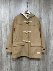 RODEO CROWNS ロデオクラウンズ ユニセックス バック刺繍 ダッフル コート sizeXL/ベージュ ◆■ メンズ