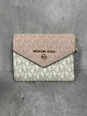 MICHAEL KORS マイケルコース 二つ折り 財布 sizeF/ピンク ■■ レディース