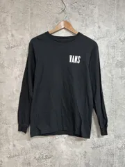 VANS バンズ since1996 パックプリント ロング Tシャツ sizeS/黒 ■◇ メンズ