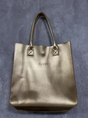 ZUCCA ズッカ ロゴ トート バッグ ゴールド ■■ レディース