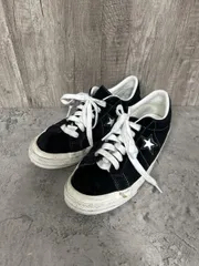 CONVERSE コンバース 訳あり 希少 ワンスター Ｊ ＶＴＧ スエード ローカット スニーカー size28cm/黒 ■■◎レディース