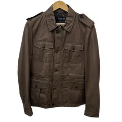 2026年最新】gucci グッチ レザージャケットの人気アイテム - メルカリ