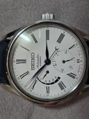 セイコー プレザージュ エナメル オートマチック 時計