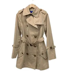 Burberry Blue Label(バーバリーブルーレーベル) トレンチコート サイズ40 M レディース - ベージュ 長袖/秋/冬