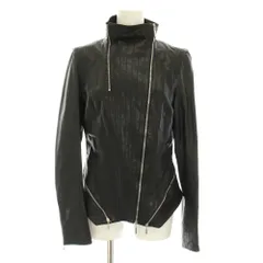 エスカーダ ESCADA レザージャケット 革ジャン アウター ラムレザー 36 黒 ブラック 5009609 /YTのサムネイル
