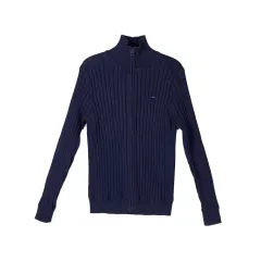 356 トミーヒルフィガー ニットジップアップ (L)