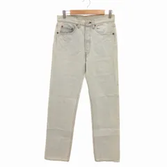 リーバイス Levi's 501 デニムパンツ ジーンズ ストレート ボタンフライ W32 L34 M 水色 ライトインディゴ /FT