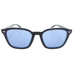 レイバン RAY BAN 美品 RB4392D サングラス スクエア プラスチックフレーム 66□17 黒 /UO ☆AA★