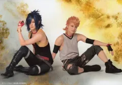 【中古】生写真(男性) 雷太(大典太光世)・中尾暢樹(ソハヤノツルキ)/ライブver.・2Lサイズ・キャラクターショット・「ミュージカル『刀剣乱舞』 -東京心覚-」/CD「刀剣男士 formation of 心覚『問わず語り/焔』」大典太光世・ソハヤノツルキメ