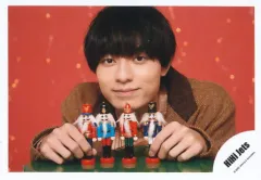 【中古】生写真(ジャニーズ) HiHi Jets/作間龍斗/横型・バストアップ・トレカサイズ/「ミニフォト」/Greeting mini Photo Collection 2022/公式生写真