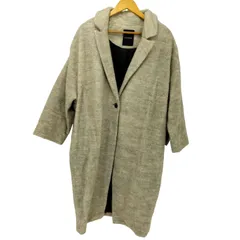 ジーナシス JEANASIS シャギーロングチェスターコート レディース FREE 